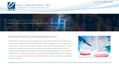 Desktop Screenshot of cell-essentials.com